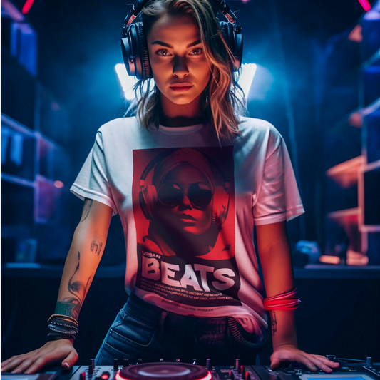 Urban beats - womens t-shirt